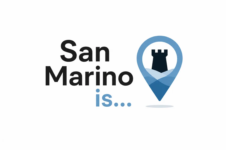 San Marino is… logo